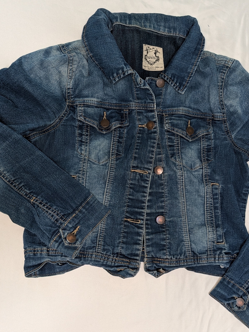 Denim Jacket - Blue - Papaya
